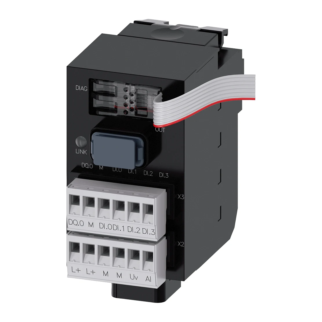 Siemens 3SU1400-1LK10-1BA1 Control Push Button Sirius ACT Profinet Main Module 4DI/IDQ