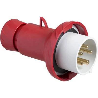 Schneider Electric PKE32M7C4 Straight plug, 3 x 32, three-phase, 3P+T, IP67