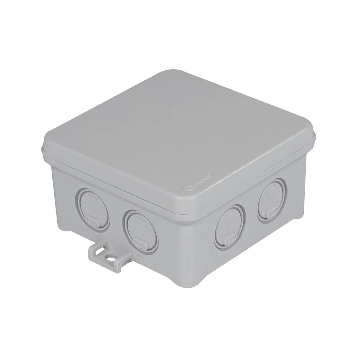 TP Elektrik 3308-206-0600 Junction Box 100x100x50 (8 Outlets) - Snap-On Cover, IP 54