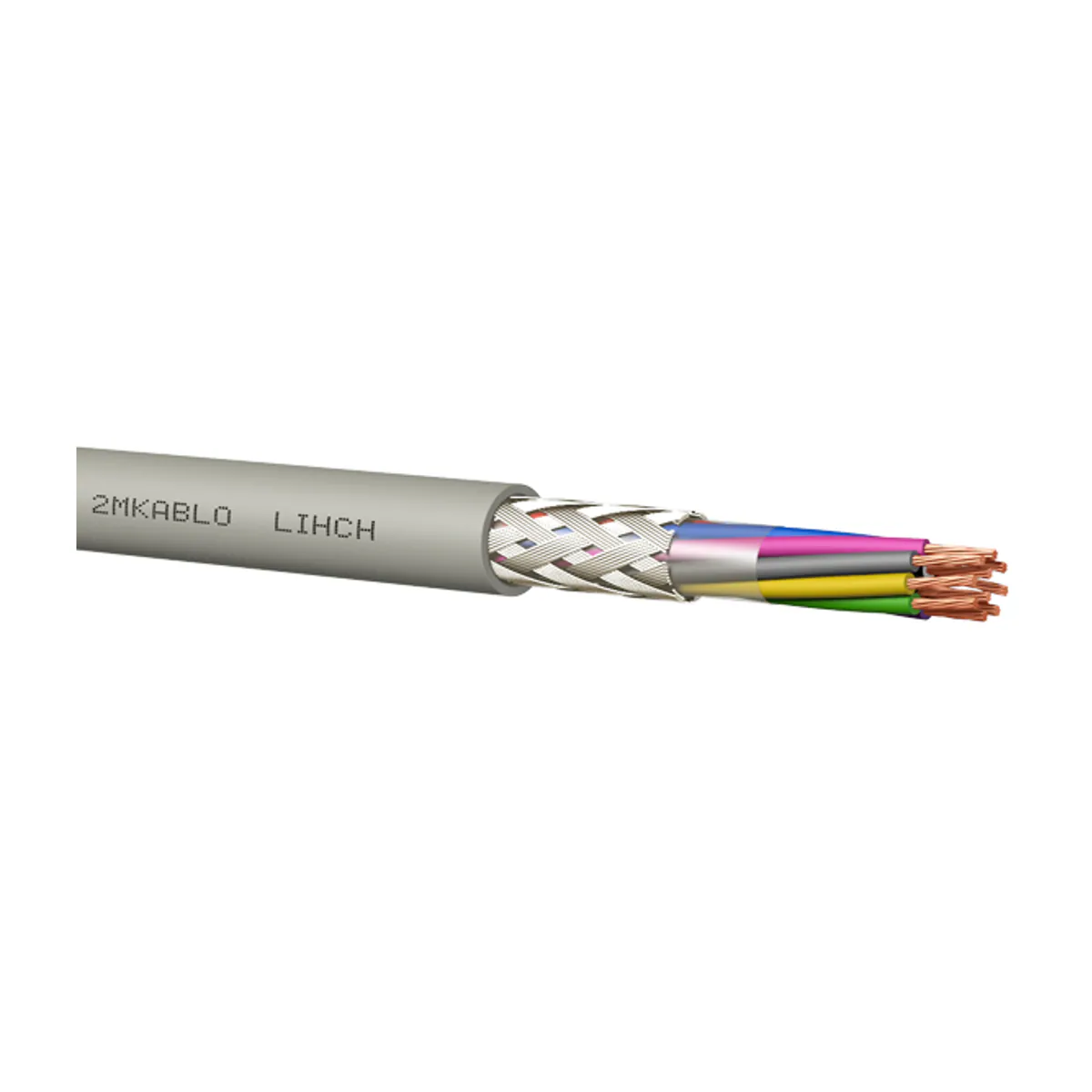 2M Kablo LIHCH-TP Halojensiz HFFR 4x2x1.5 mm2 Gri üretici ürün ailesi görseli