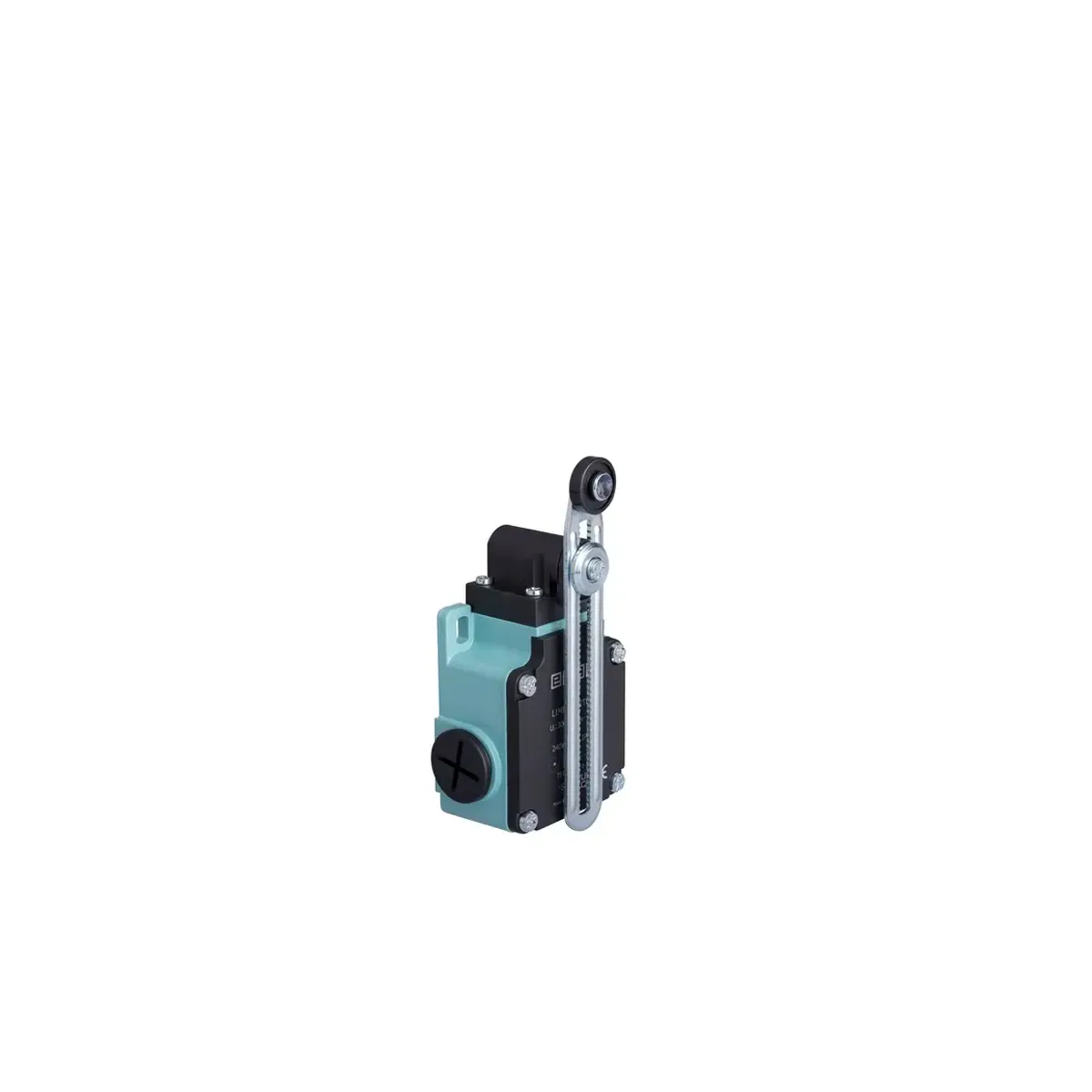 Emas Metal Housing Plastic Roller Adjustable Lever Bidirectional Snap-Action 1NO+1NC Limit Switch 18mm L2K13MEP123