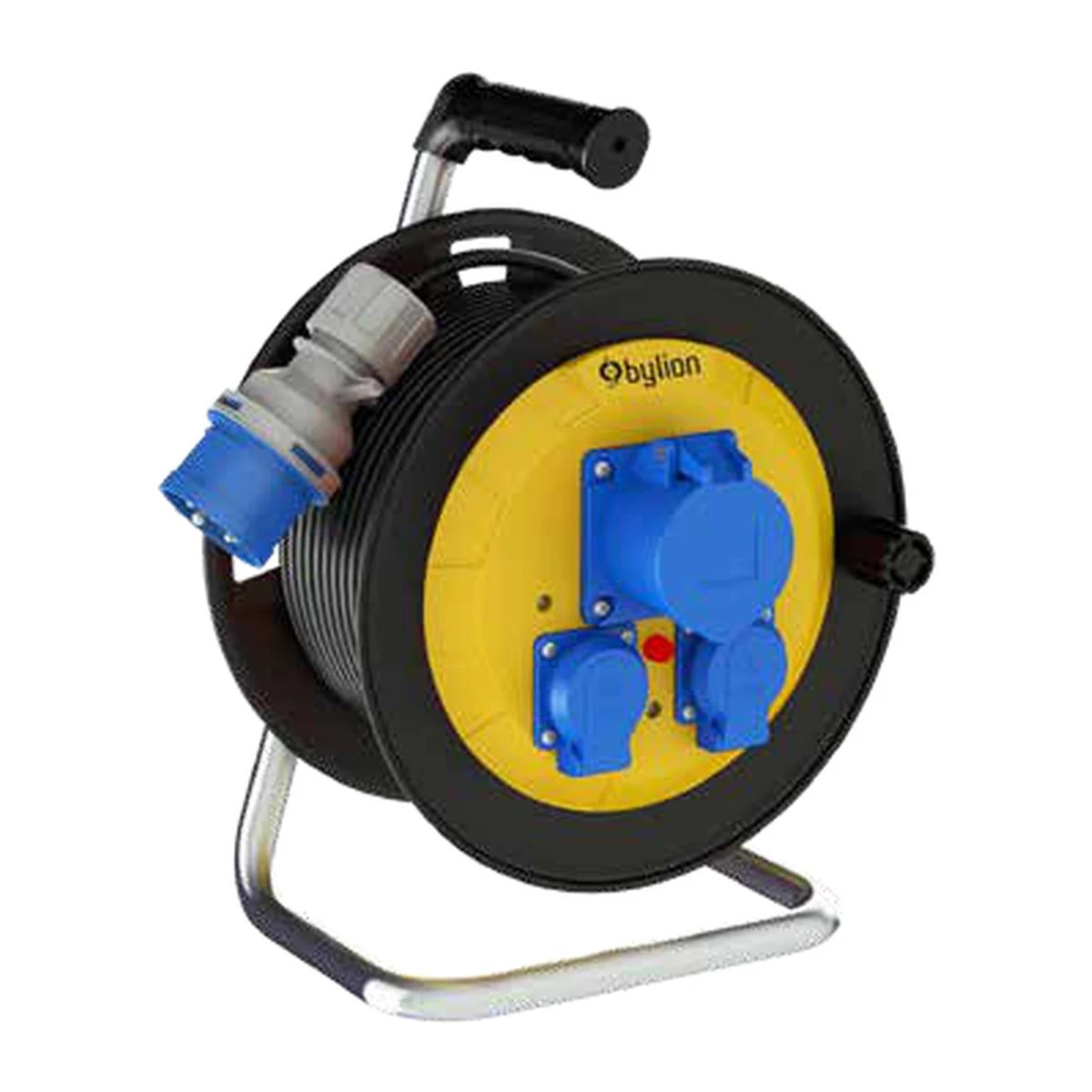 Bylion 120-404-3225 PMI-25315-1M2F Cable Reel 25 m 3G1.5 IP44 Yellow