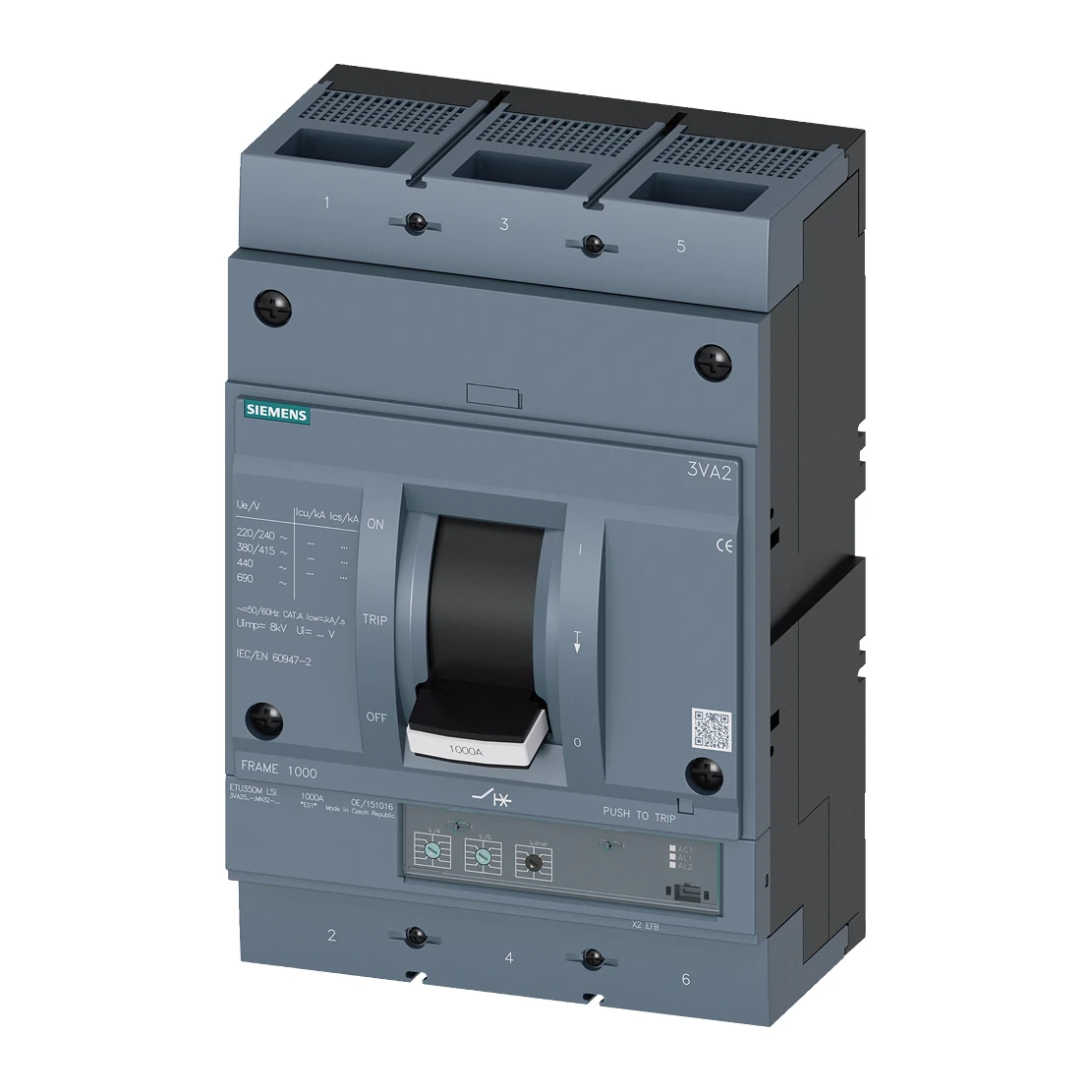 Siemens 3VA2580-5MN32-0AA0 — üreticinin temsili ürün ailesi görseli