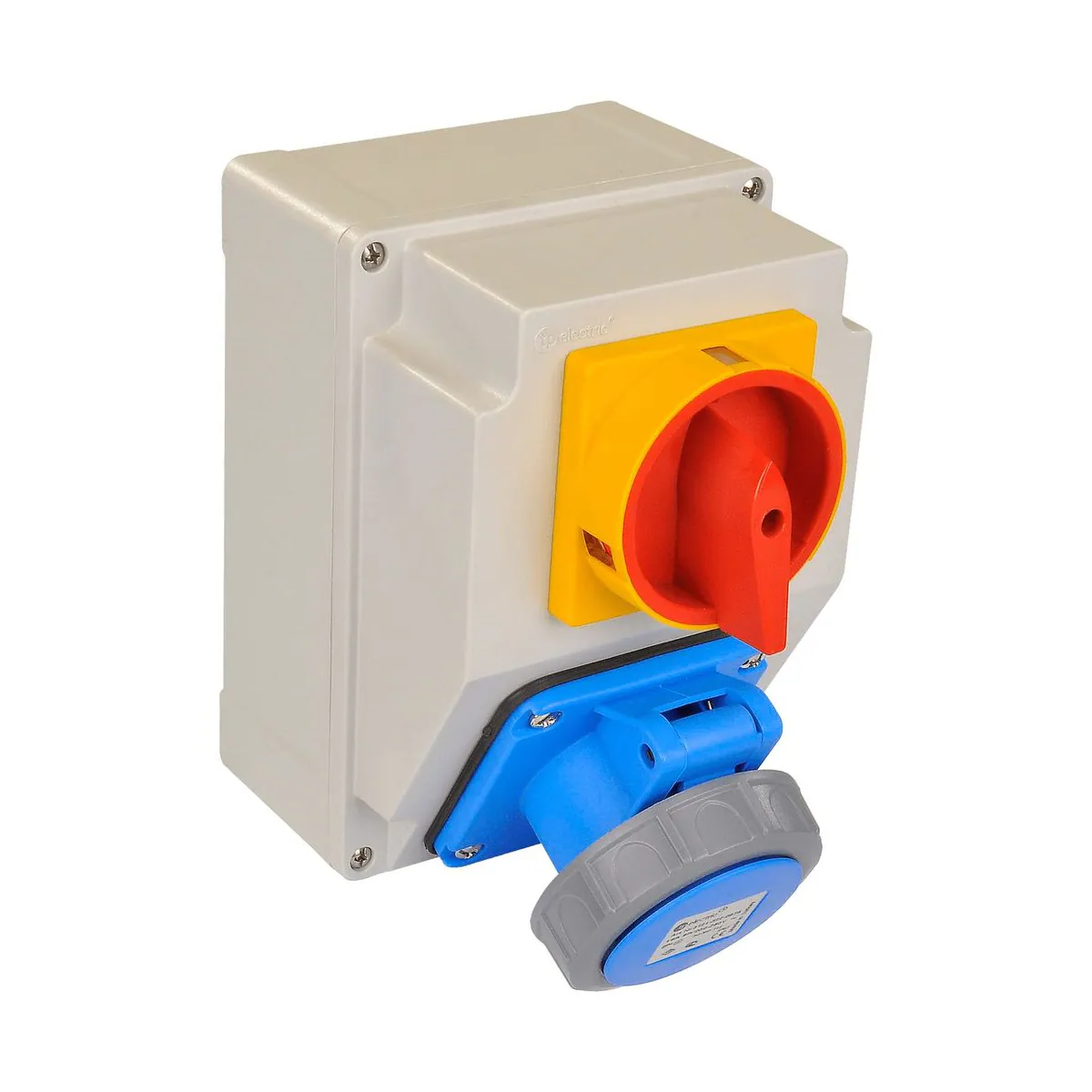 TP Elektrik 3317-000-2501 120x170 Priz Montajlı Kombinasyon Kutusu, 3x32A Prizli