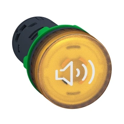 Schneider Electric XB5KS2M8 90 db ışıklı buzzer 230V AC/DC Sarı — temsili üretici aile görseli