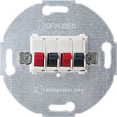 Schneider Electric 467019 Merten, İkili Hoparlör Mekanizması, Kutup Beyazı
