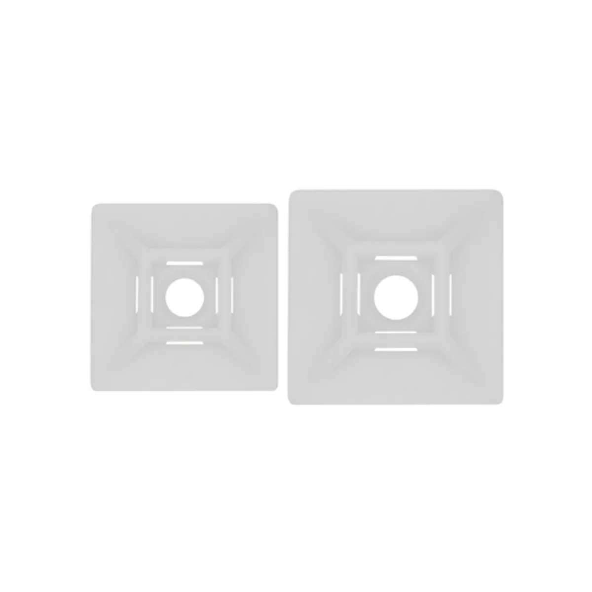 Gwest HW - 4A Adhesive Cable Tie Mount — White