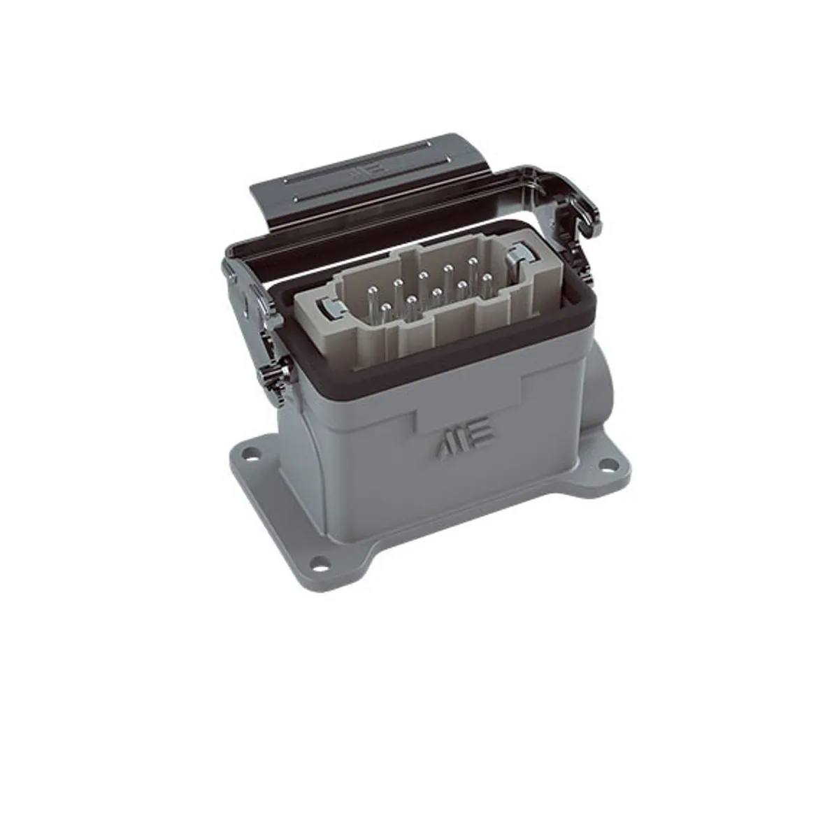 Mete Enerji 403509S 10x16A Çoklu Duvar Fiş Tek Metal Mandallı