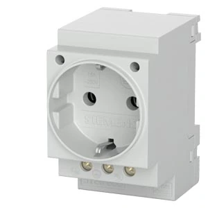 Siemens 5TE6800 Sigorta ve Tesisat Donanımı Topraklı Priz 250 V AC, 16 A, 2,5 TE*