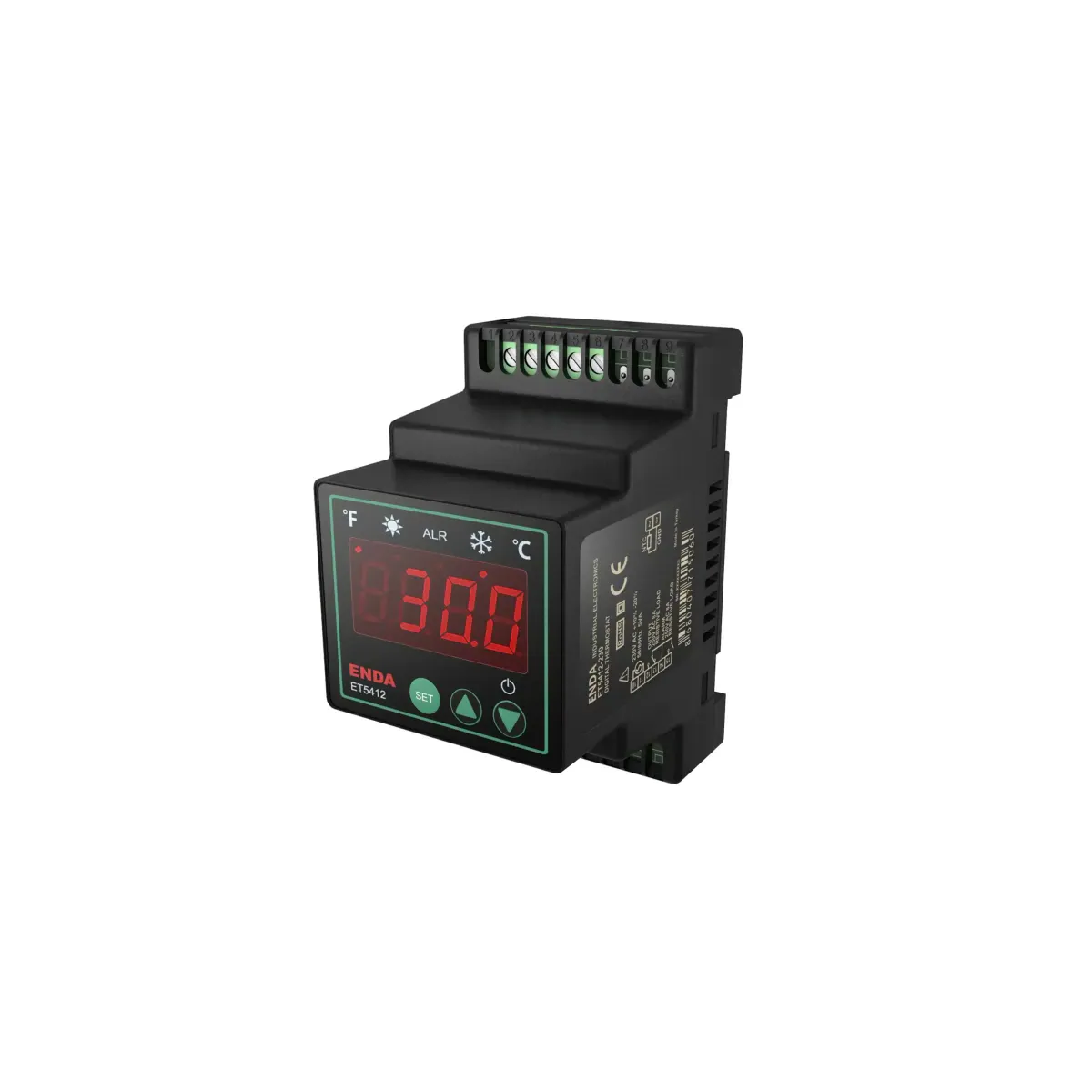 Enda ET5412-LV Dijital On-Off Termostat 10-30V DC/8-24V AC