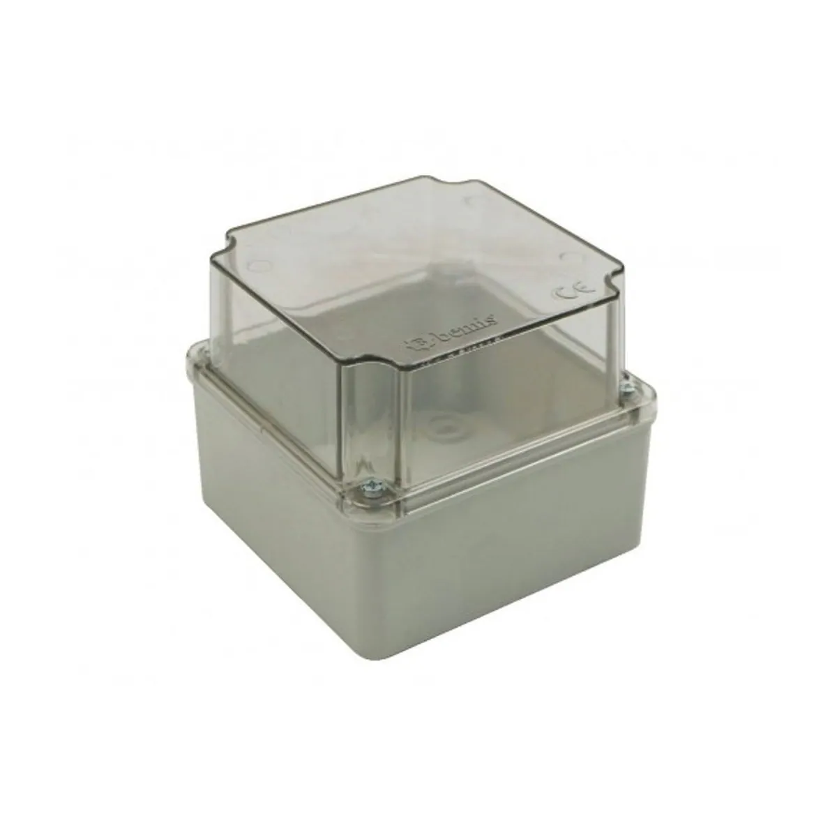 Bemis BB1-1121-0053 ABS Buat Şeffaf Vidalı Kapak IP44 110x110x100 mm