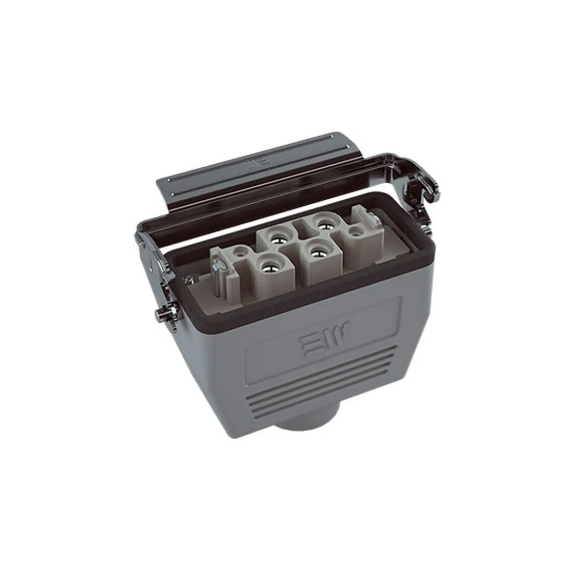 Mete Enerji 403584S 4/0x80A Multi-Pole Extension Socket Top Entry Gasketed Single Metal Latch