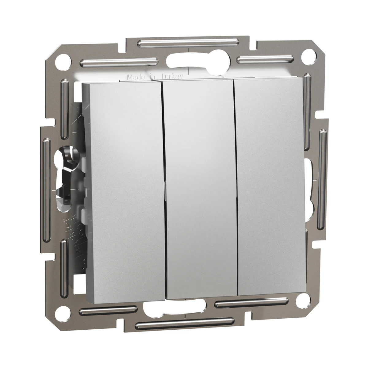Schneider Electric EPH2100161 Asfora Üçlü Anahtar - Alüminyum — üretici ürün görseli