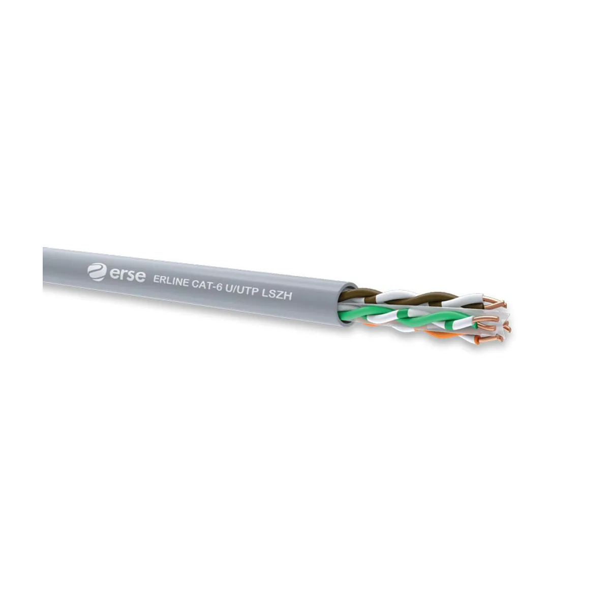 Erse ERLINE CAT-6 U/UTP LSZH 4x2x23 AWG Cable