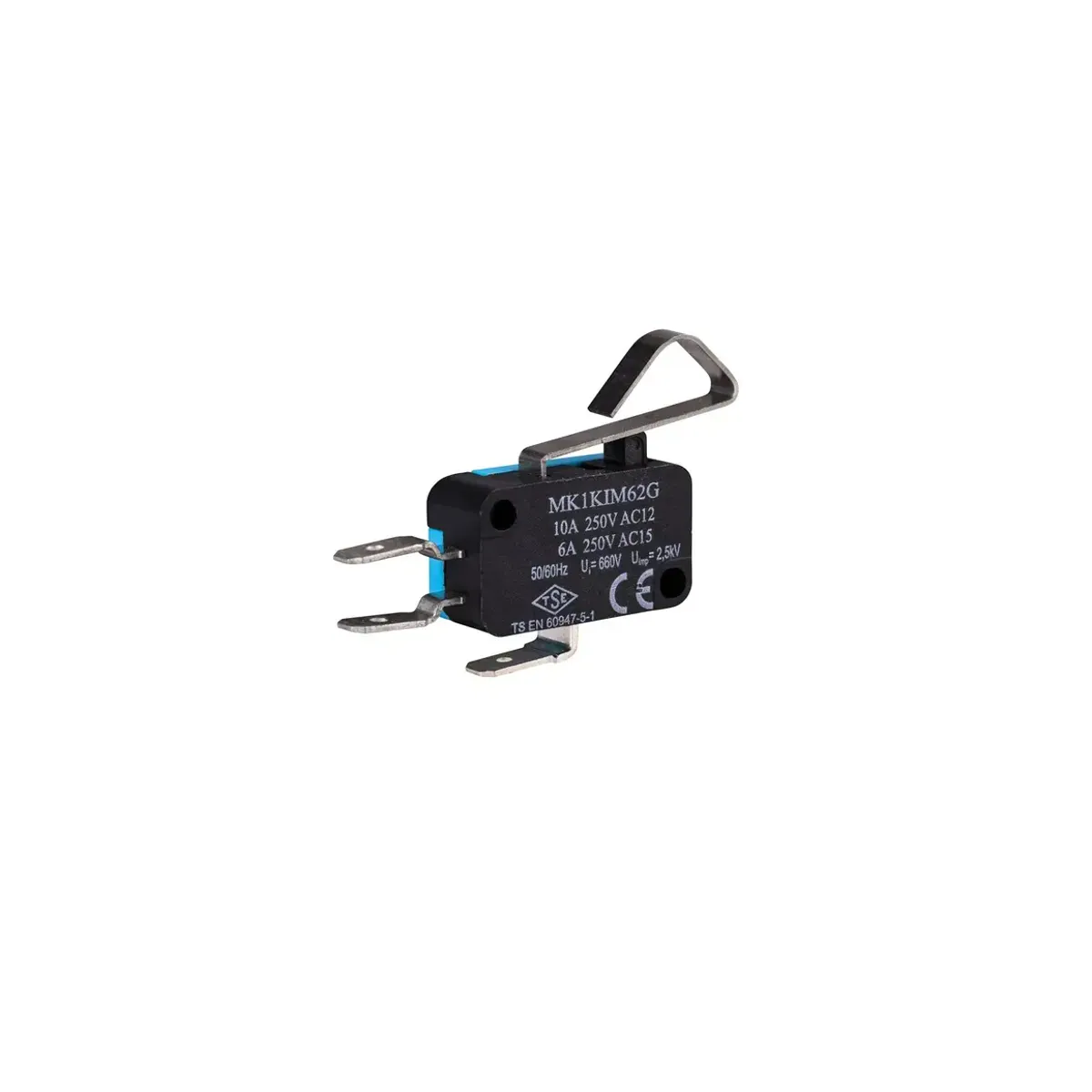 Emas Metal Özel Kollu 1CO MK1 Serisi Mikro Switch MK1KIM62G