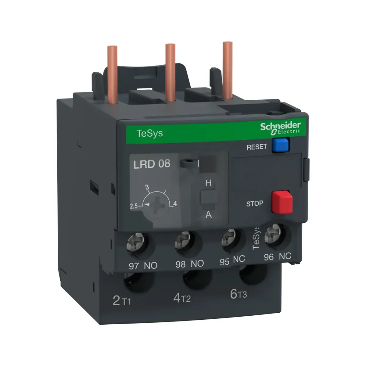 Schneider LRD08 TeSys D Thermal Overload Relays 2.5...4A Class 10A