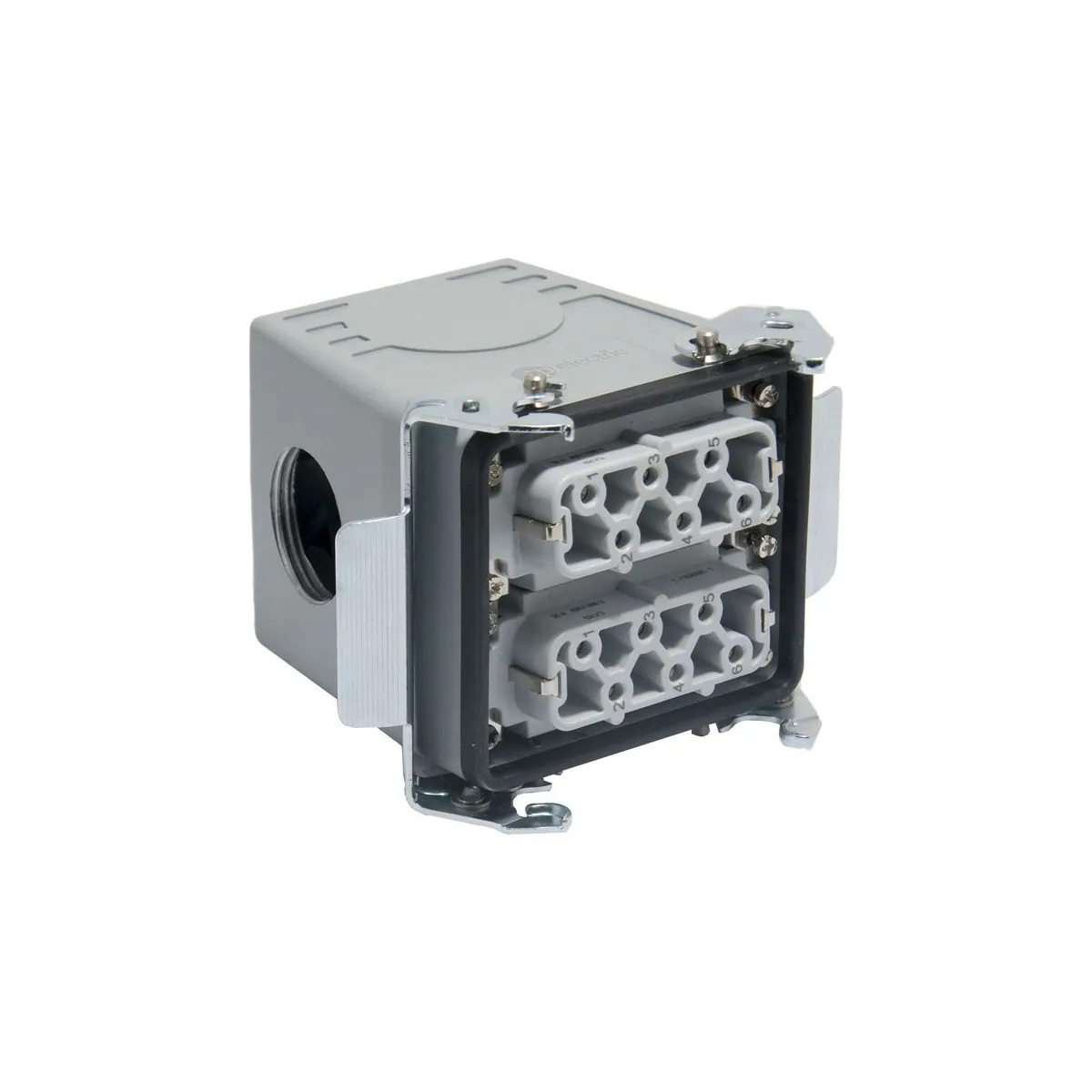 TP Elektrik 61235-310-01P29 12x35A Çok Kontaklı Uzatma Prizi (Yandan Giriş), IP 65