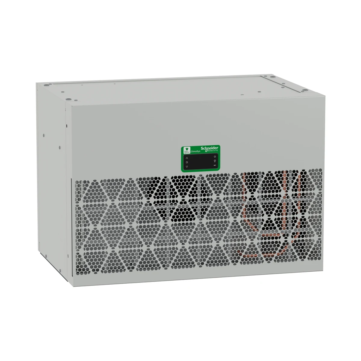 Schneider Electric NSYCU1K52P4RDG Çatı Bağlantılı Soğutma Ünitesi, Climasys CU, 1k5W, 2 Kutuplu, 400/460V, 50/60Hz, IP54 — üretici ürün görseli