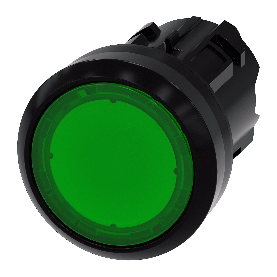 Siemens 3SU1001-0AB40-0AA0 Control Push Button Green