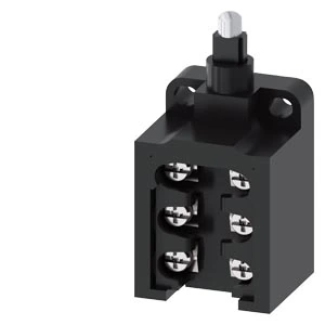 Siemens 3SE5250-0LC05 Nihayet Şalteri Teflon buton tahrikli, 1N0/1NC, IP 10, 30 mm