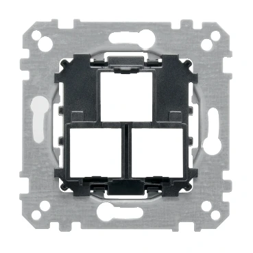 Schneider Electric MTN4575-0000 Merten, Single/Double RJ45 Empty SE Data Socket Mechanism