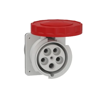 Schneider Electric 81695 5x125A, trifaze, 3P+N, IP67, VİDALI, Düz Makine Prizi — üretici katalog görseli