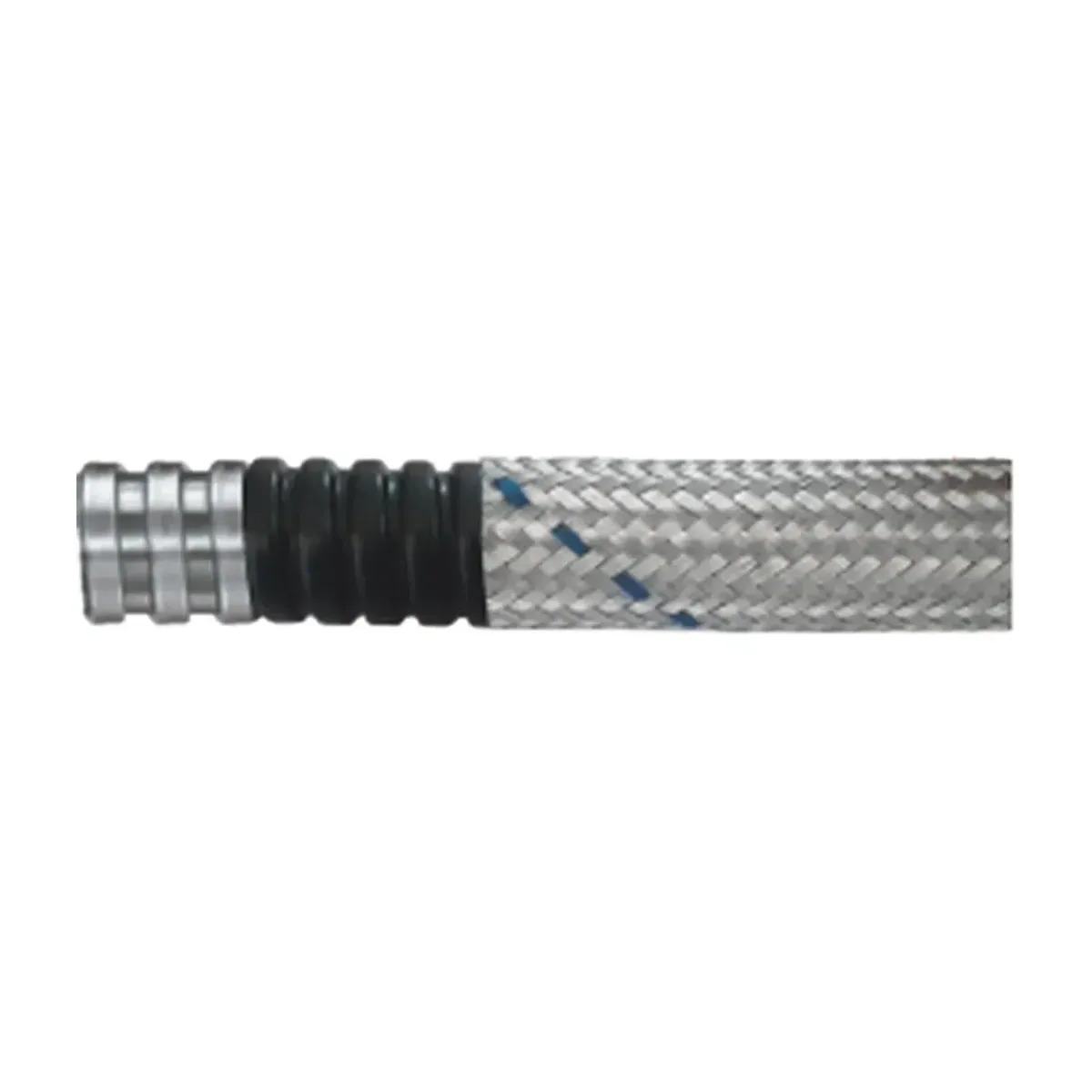 Ortaç CTPS 40 Çelik Tel Örgülü PVC Kaplı Galvaniz Spiral Borular - 25metre