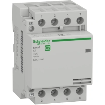 Schneider Electric EZ9C32440 Easy9 Silent Contactor 40A 230/240V AC 4NO NEW