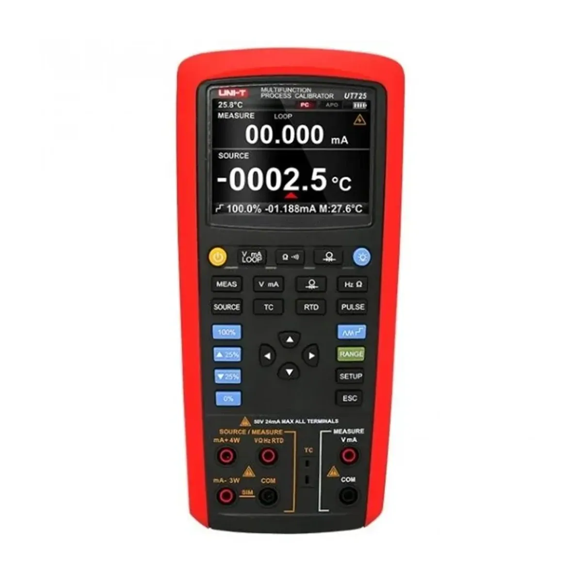 Unit UT725 Multifunction Process Calibrator