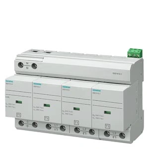 Siemens 5SD7414-1 Parafudr 4 kutuplu TT ve TN-S sistemleri için, enversör kontaklı