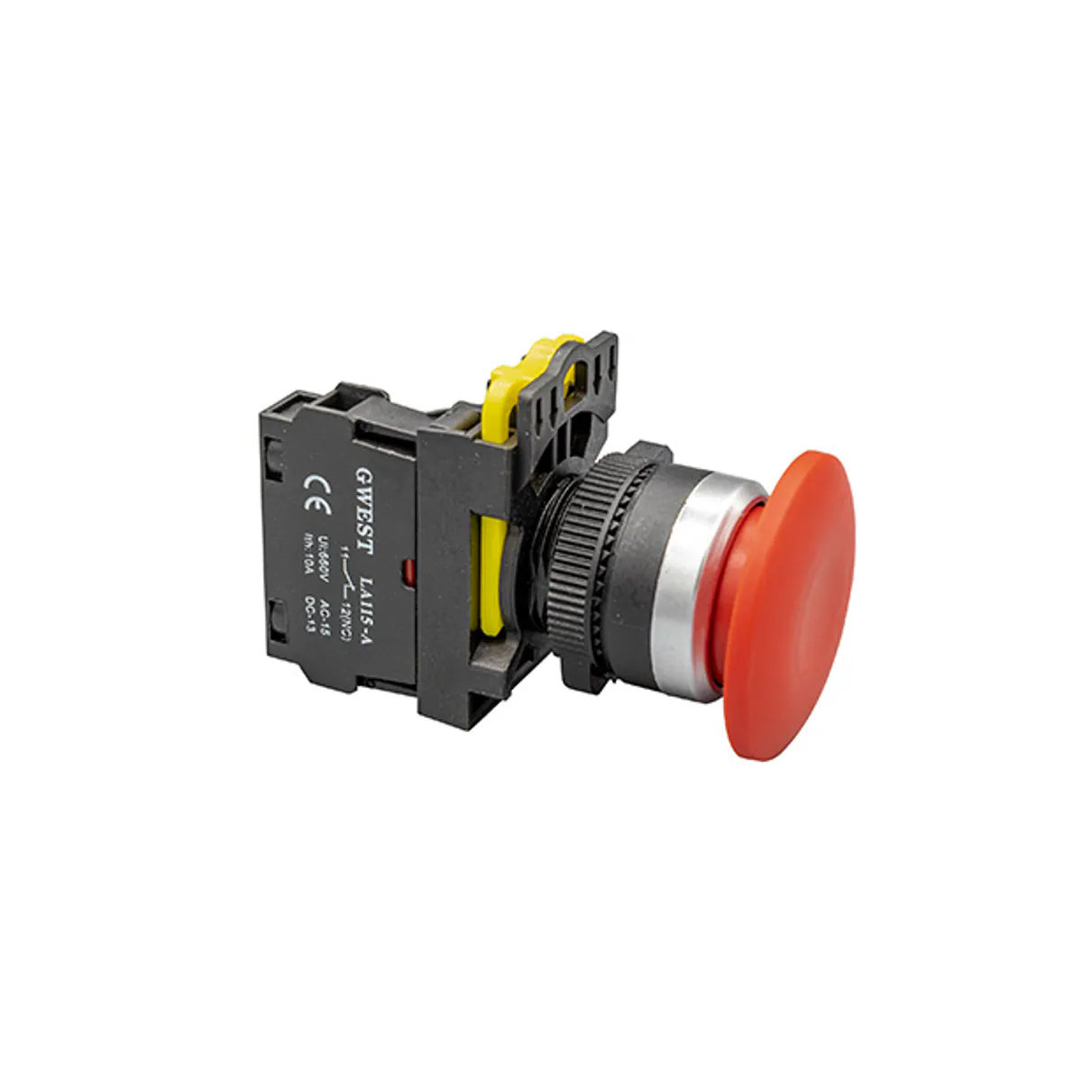 Gwest A5 - 10M 40mm Kayıcı Mantar Buton — Yeşil, 1NO — temsili aile görseli