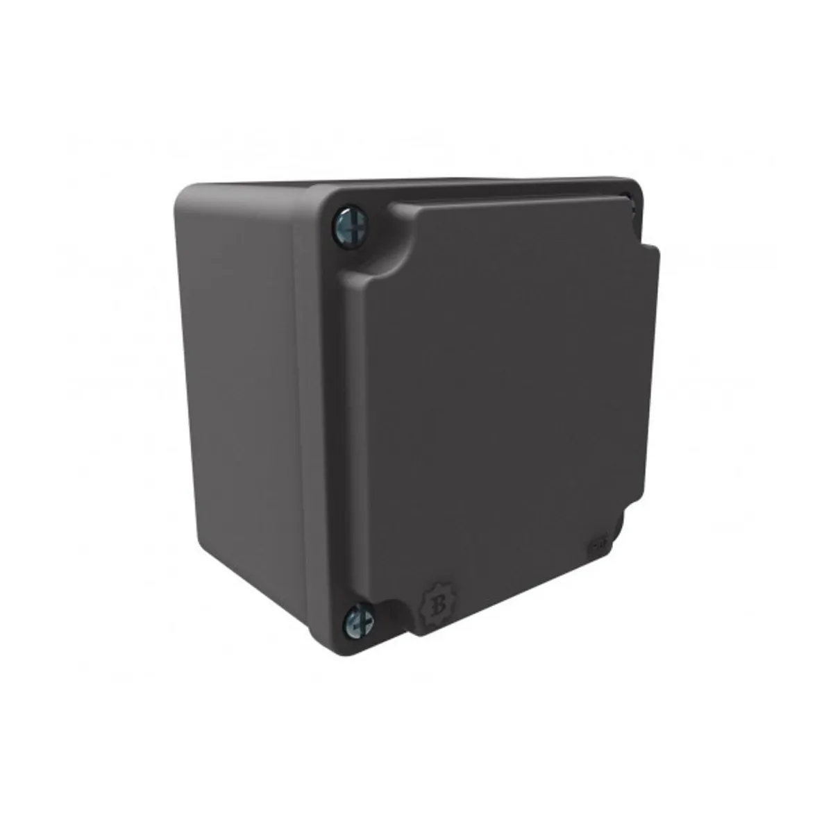 Bemis EXBB3-2531-0107 ATEX Ex-Proof Aluminum Junction Box Aluminum Cover IP67 100x100x75 mm Smoke