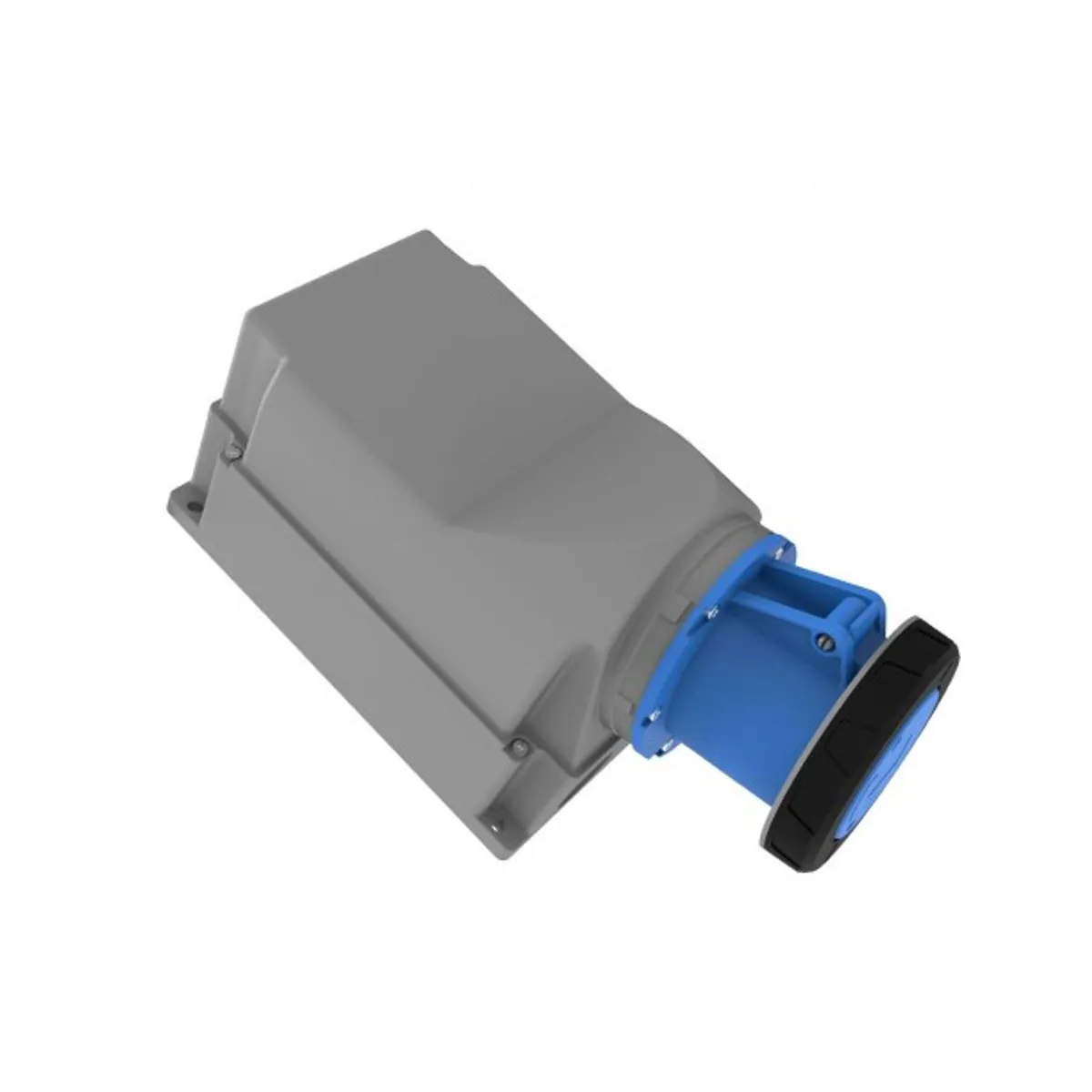 Bemis BC3-6403-7535 CEE 90° Angled Wall Socket 125 A 2P+E IP67