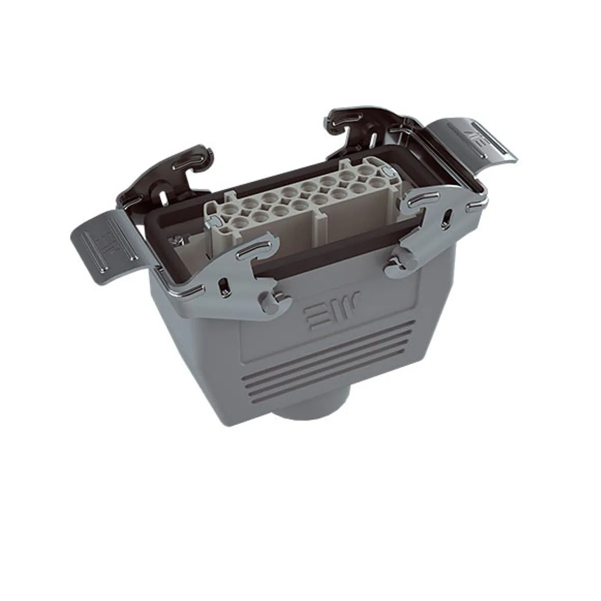 Mete Enerji 403118 16x16A Multi-Outlet Extension Socket Top Entry Gasketed Latched