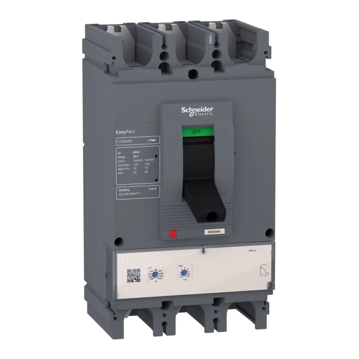Schneider Electric LV563515 EasyPact CVS630H ETS 2.3 70kA 3P 3D