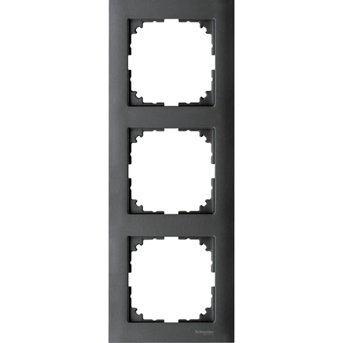 Schneider Electric MTN4030-3614 M-Pure triple frame Anthracite