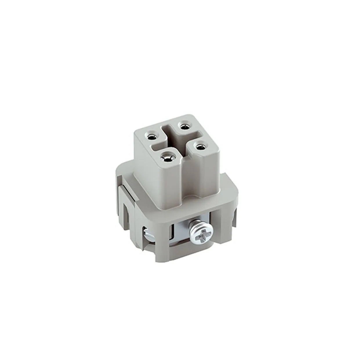 Mete Enerji 29002 4x10A Multi Socket Core-Mounted Rear Entry