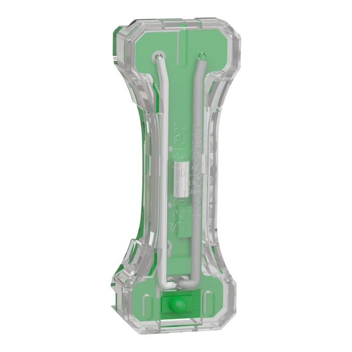 Schneider Electric NU9825AZ Yeni Unica, Işıklı Anahtar Beyaz LED ışığı, Kablolu