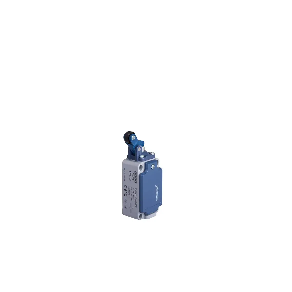Emas L52 Metal Housing 14 mm Plastic Roller Lever Snap-Action 1NO+1NC Limit Switch L52K13MIP411