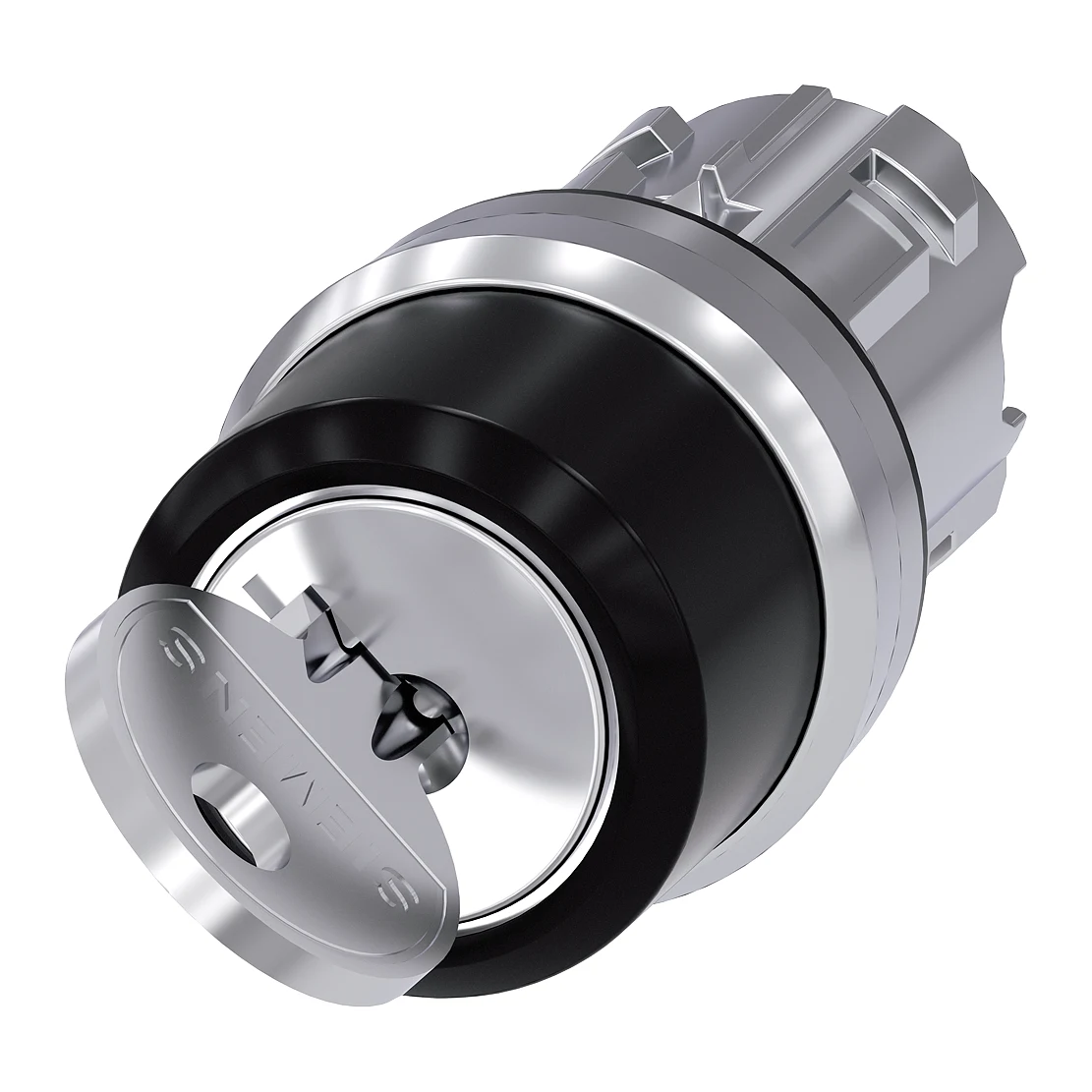 Siemens 3SU1050-4BF11-0AA0 Control Push Button RONIS 0-1 position lockable latching push button