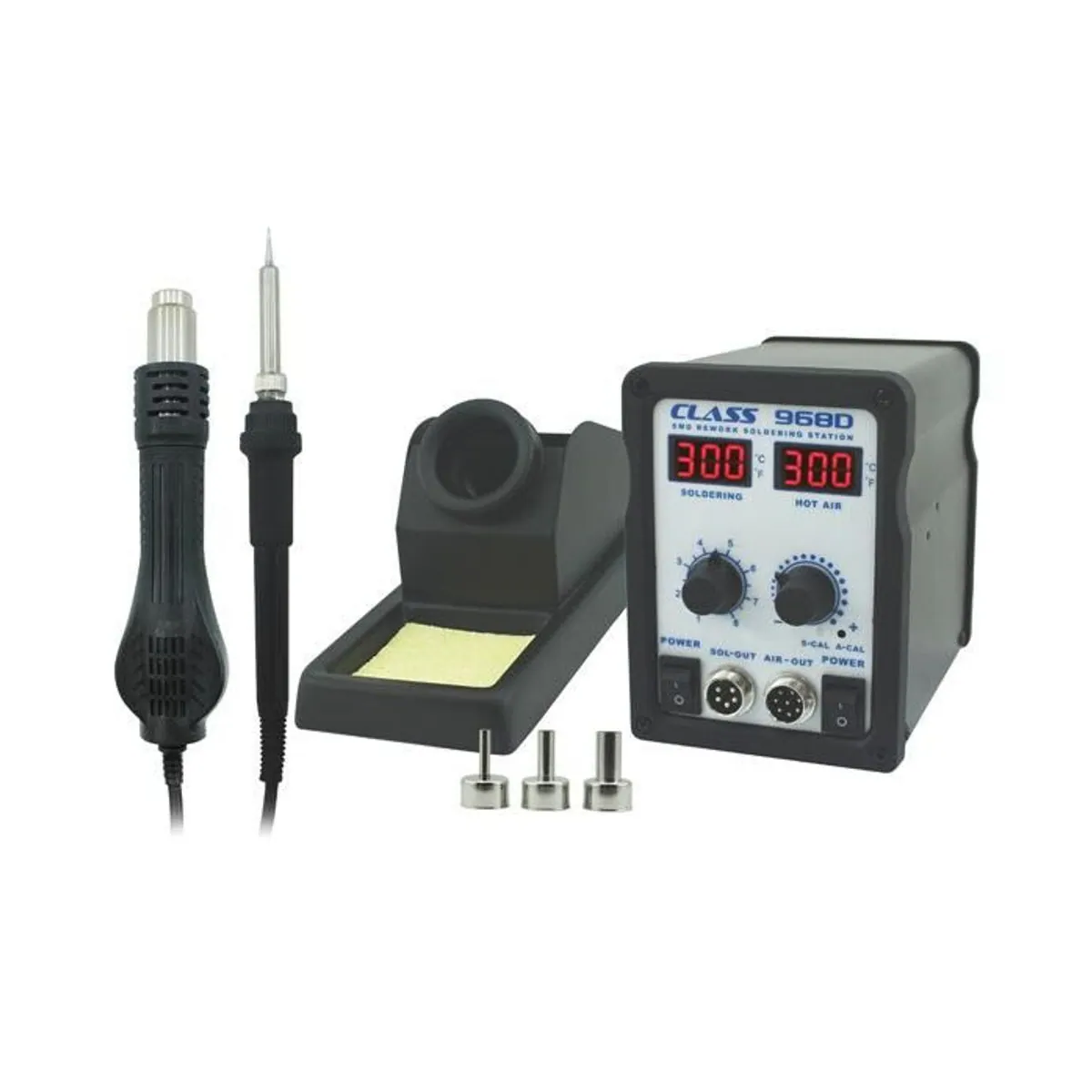 Class 968D Soldering and Hot Air Station 60 W / 500 W