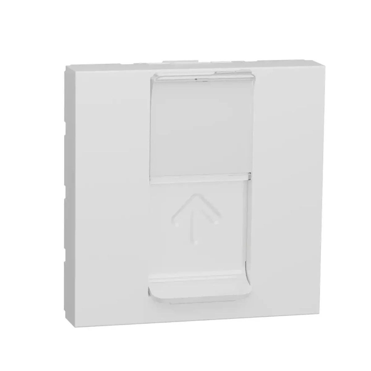 Schneider Electric NU946118 Yeni Unica, RJ45 Boş Kapak Üniversal 2 modül, Beyaz — temsili üretici aile görseli