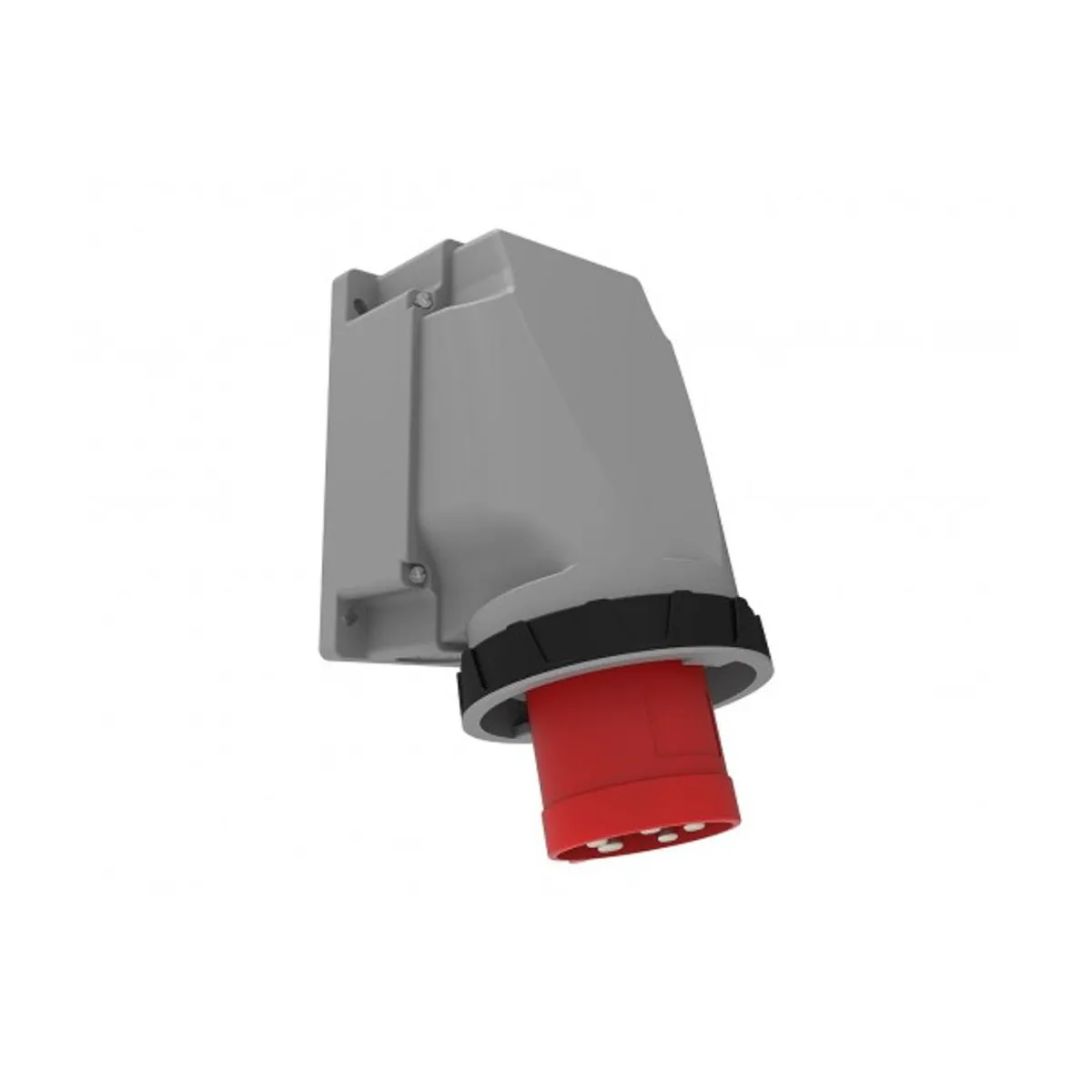 Bemis BC3-4504-7236 CEE 90° Angled Wall Plug 63 A 3P+E IP67