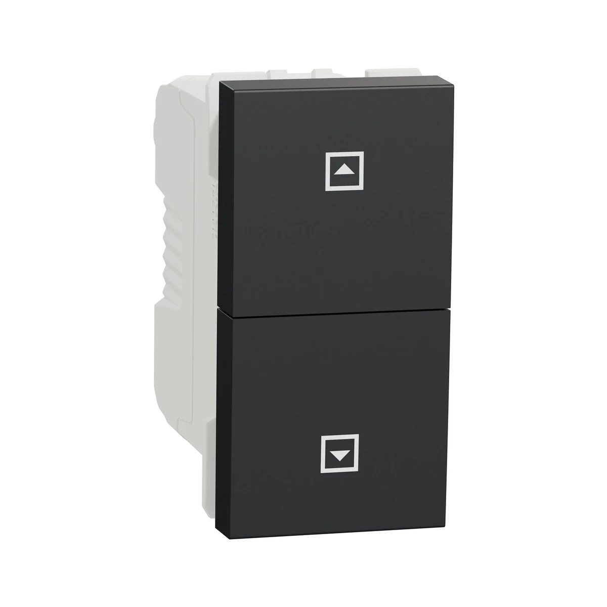 Schneider Electric NU310754SC Yeni Unica, Jaluzi Kumanda Liht 1 modül, Antrasit — üretici ürün görseli