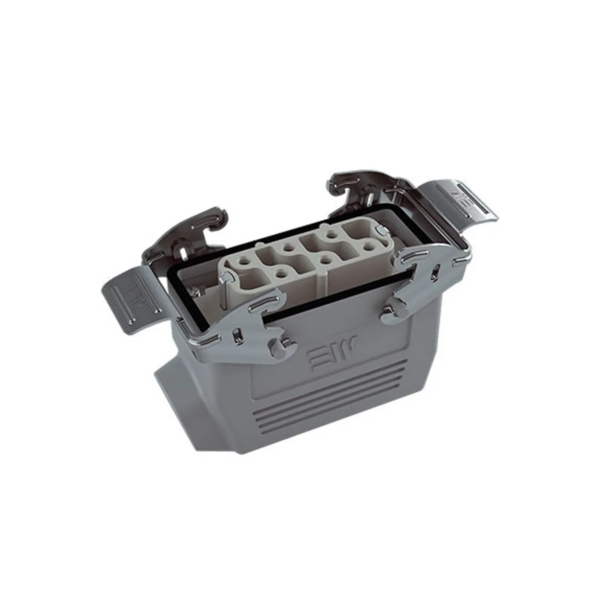 Mete Enerji 403105 6x35A Multi-Contact Extension Socket Side Entry Gasketed Latched