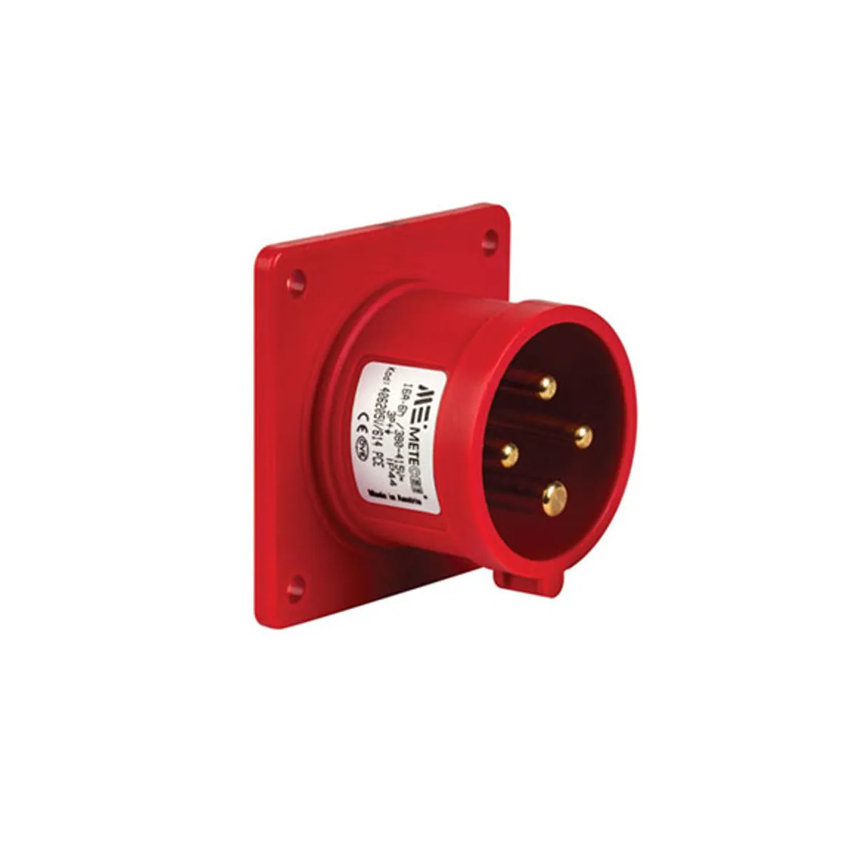 PCE 406205V 4x16A Makine Fiş Düz IP44 Vidalı