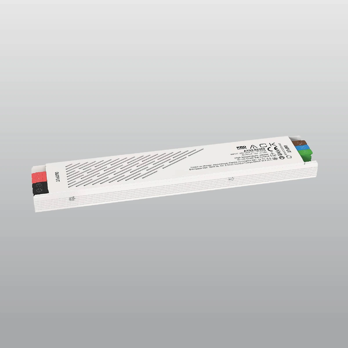 ACK AY02-02500-PRO DC 12V PRO Series LED Sürücüler 300W
