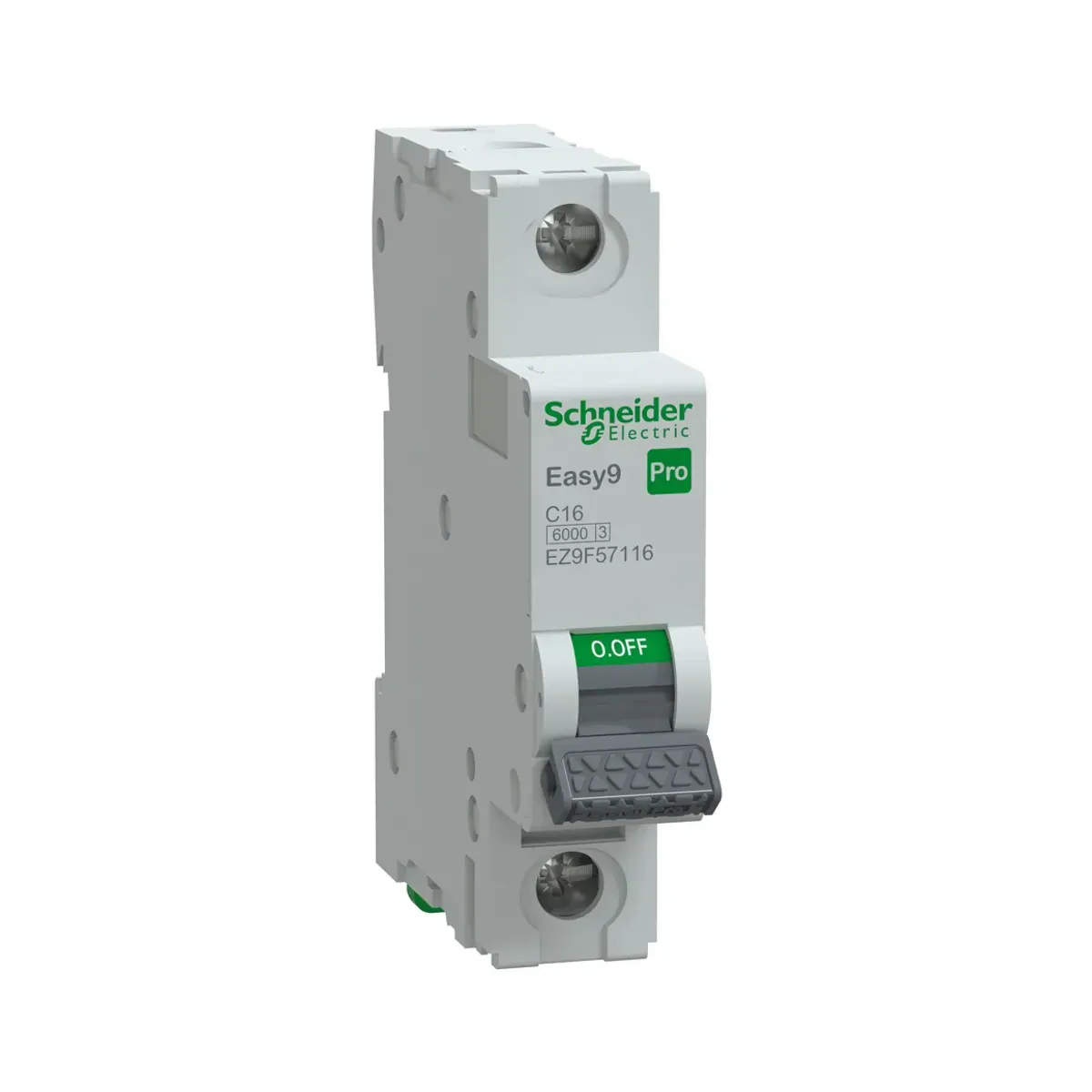 Schneider EZ9F57116 Otomatik Sigorta, Easy9Pro, 1 Kutup, 16A,C Eğrisi, 6kA