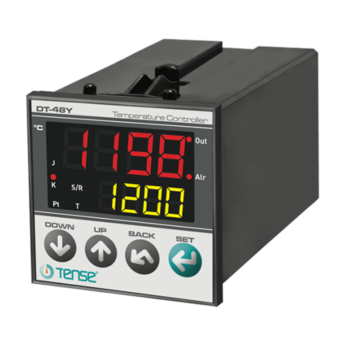 Tense DT-48Y PID Temperature Controller, 48 x 48 mm