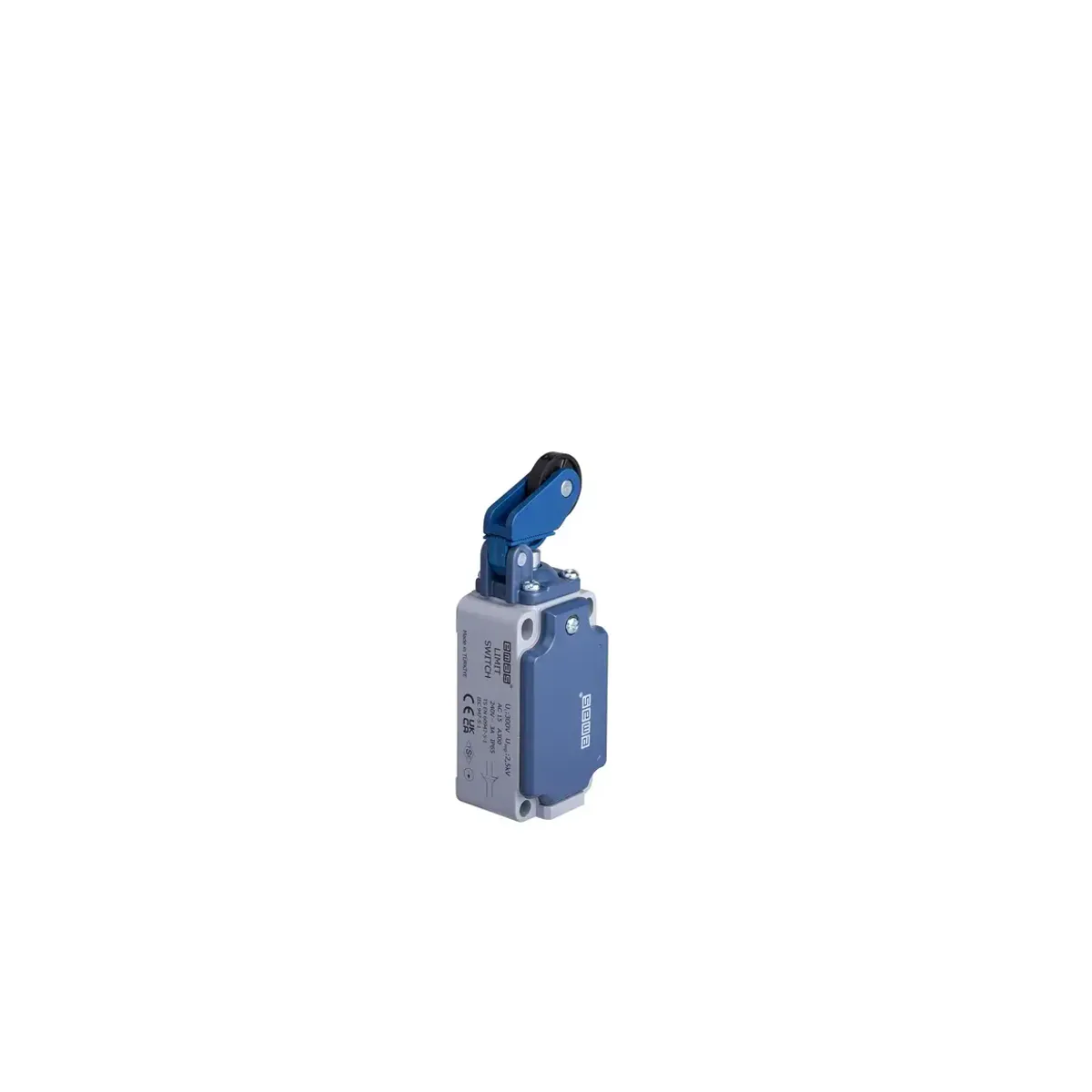 Emas L52 Metal Housing 22 mm Plastic Roller Lever Snap-Action 1NO+1NC Limit Switch L52K13MIP211